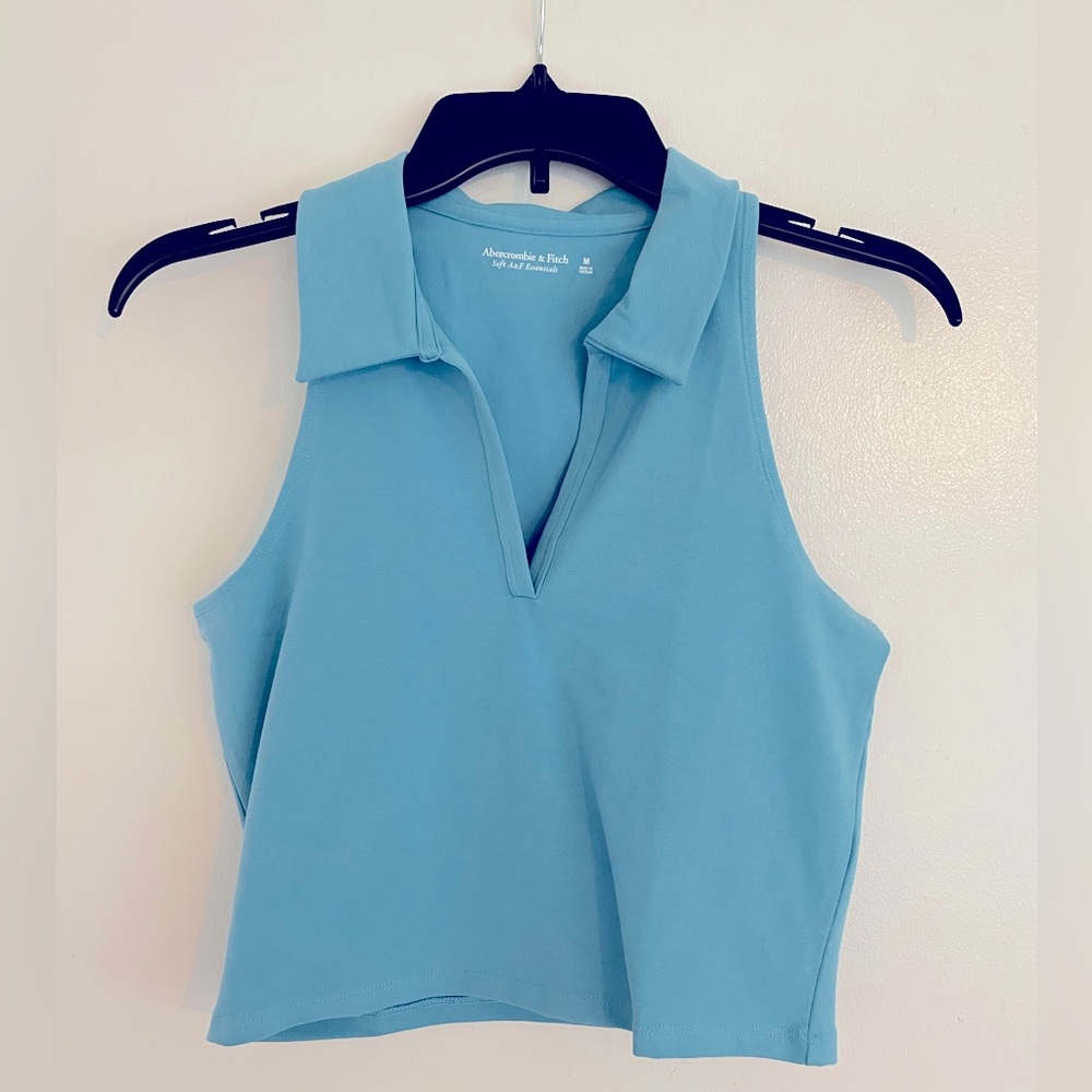 Abercrombie & Fitch Essential Polo Tank- NWT